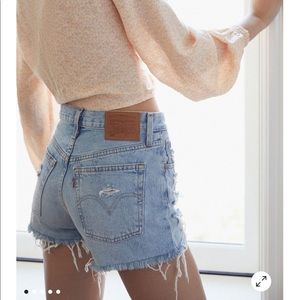 NWT Levi’s 501 High-Rise Denim Short – Fault Line